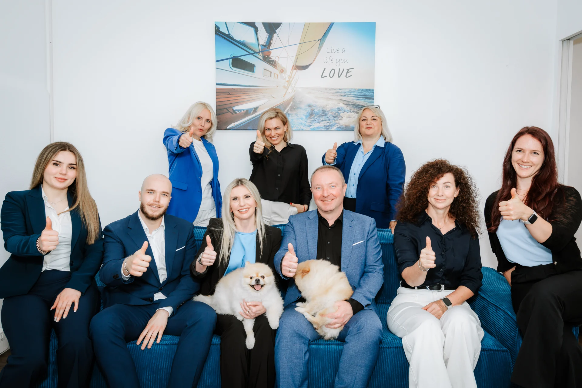 Das Team der Schweizer ImmoInvest GmbH