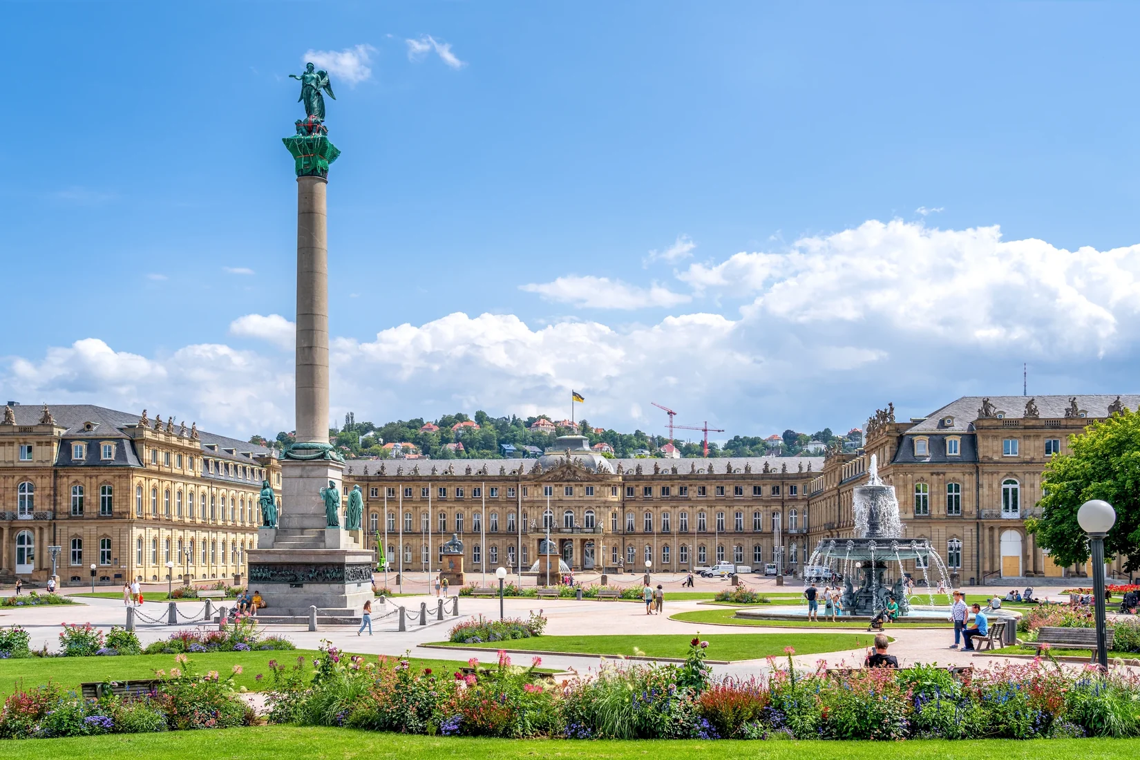 Stuttgart – Panorama der Landeshauptstadt Baden-Württemberg